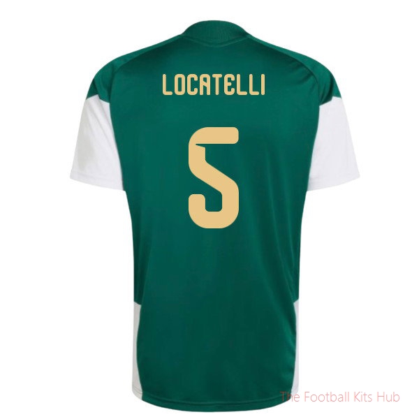 2026/27 Italy Training Jersey (Green) (Locatelli 5)