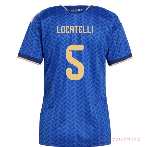 2026/27 Italy Home Shirt (Womens) (Locatelli 5)