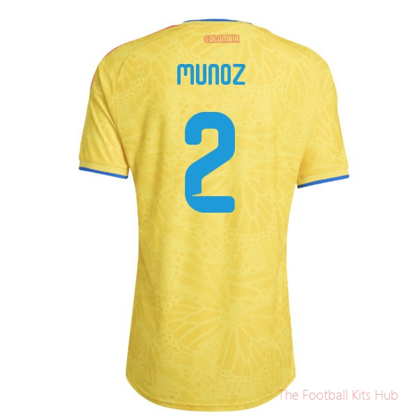 2026/27 Colombia Authentic Home Shirt (Munoz 2)