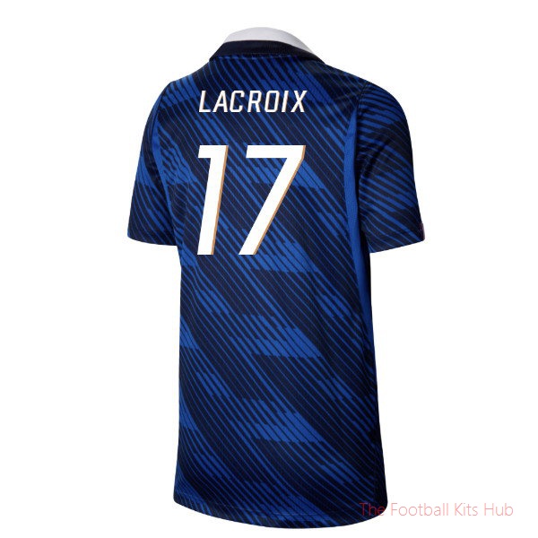 2026/27 France Home Shirt (Kids) (Lacroix 17)