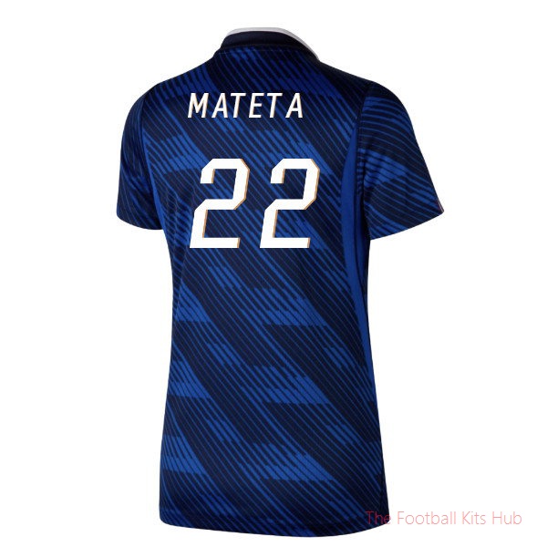 2026/27 France Home Shirt (Womens) (Mateta 22)