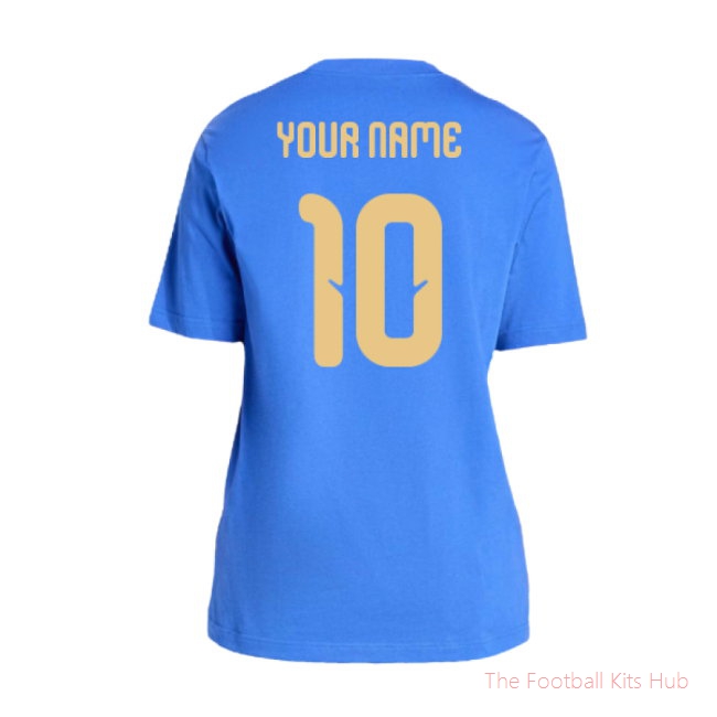 2026/27 Italy DNA Graphic Tee (Blue) (Your Name)
