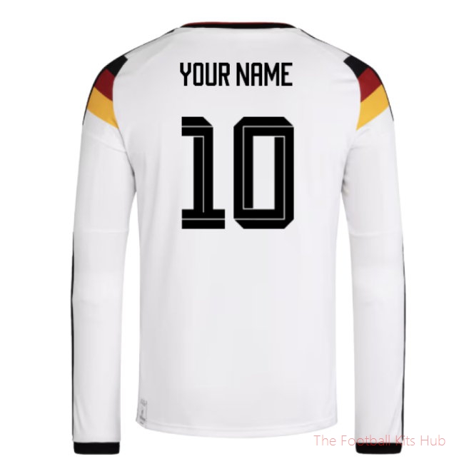 2026/27 Germany Long Sleeve Home Shirt (Your Name)
