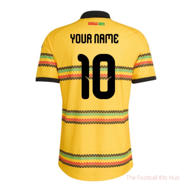2026/27 Jamaica Authentic Home Shirt (Your Name)