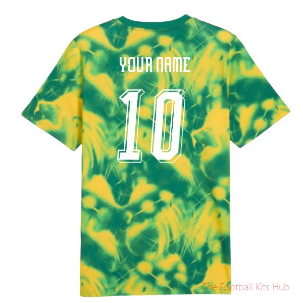 2026/27 Senegal FtblCulture Tee AOP (Green) (Your Name)