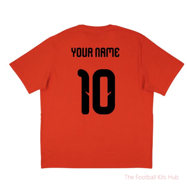 2026/27 Belgium DNA Graphic Tee (Red) (Your Name)