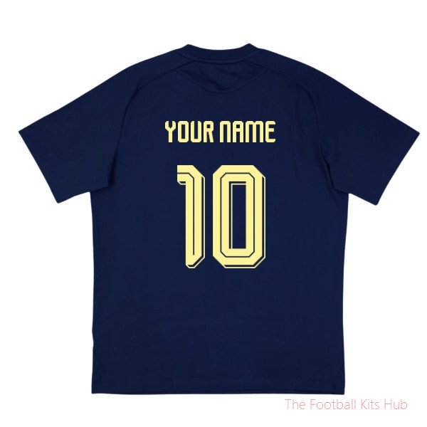 2026/27 Sweden Tiro Tech Tee (Navy) (Your Name)