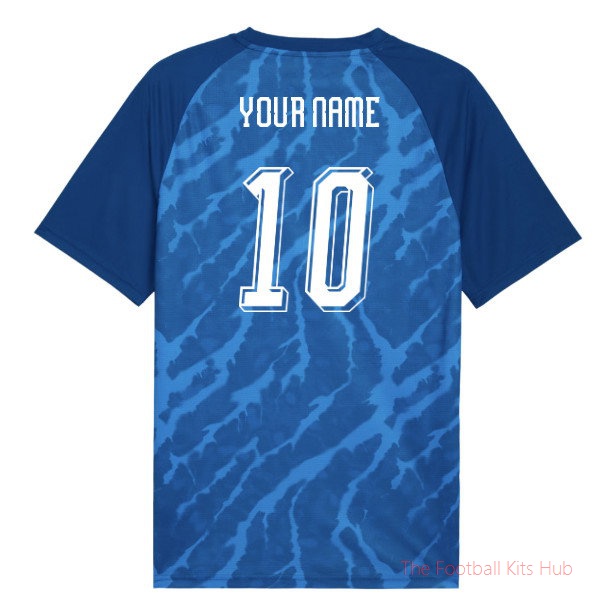 2026/27 Iceland Warm Up Jersey (Royal) (Your Name)