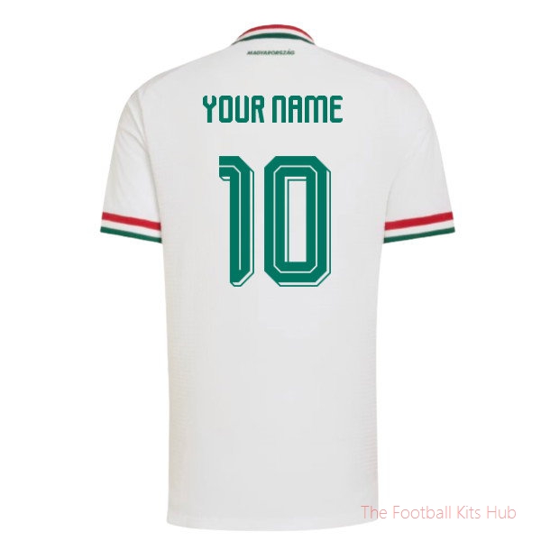 2026/27 Hungary Authentic Away Shirt (Your Name)