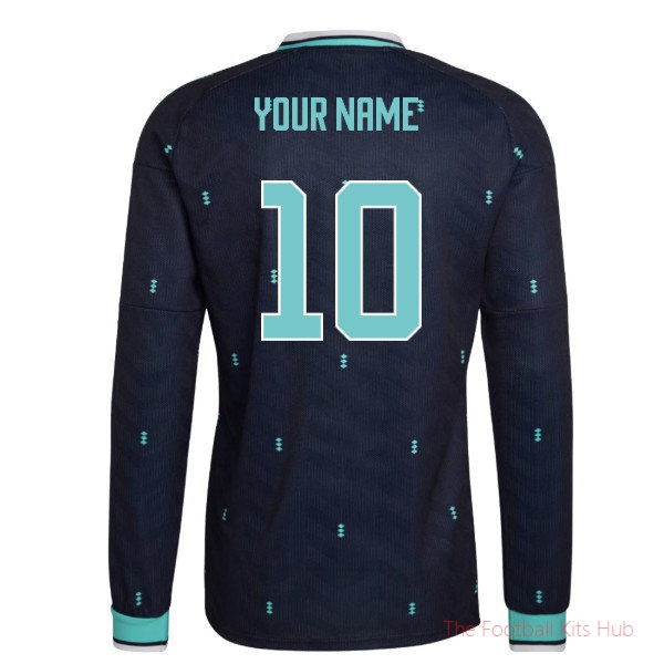 2026/27 Germany Long Sleeves Away Shirt (Your Name)