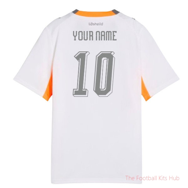 2026/27 Iceland Away Shirt (Kids) (Your Name)