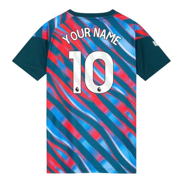 2026/27 Arsenal Pre-Match Shirt Utility Green - Womens Your Name