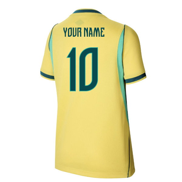 2026/27 Brazil Home Shirt Kids Your Name