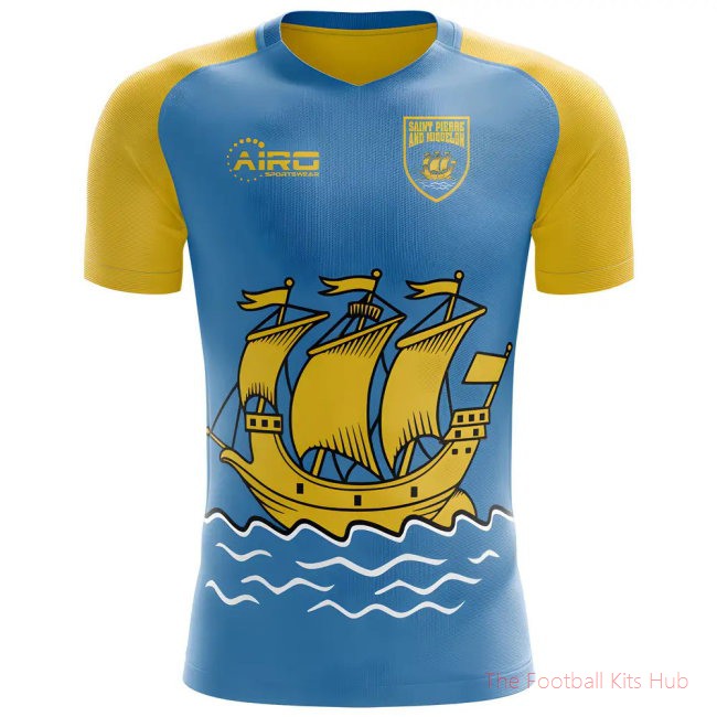 2025/26 Saint Pierre and Miquelon Home Football Shirt