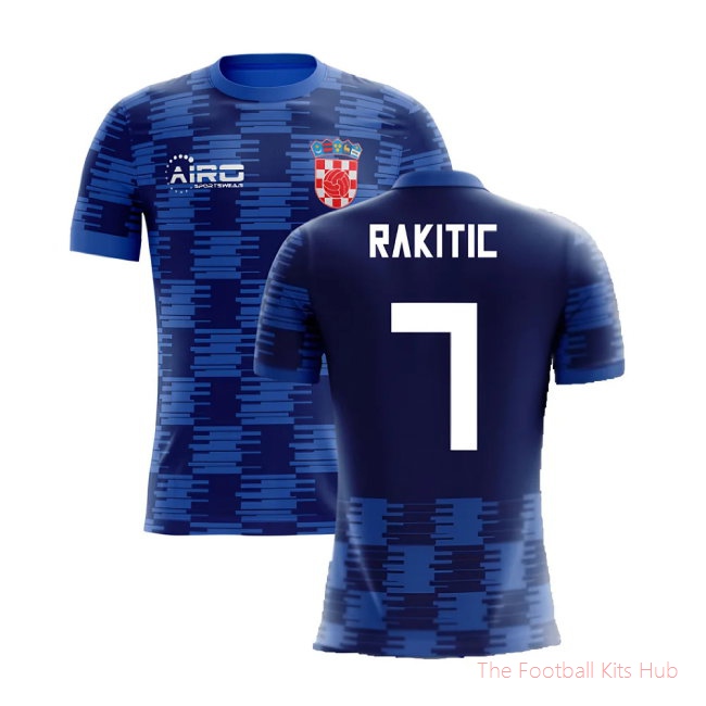 2025/26 Croatia Away Shirt (Rakitic 7) - Kids