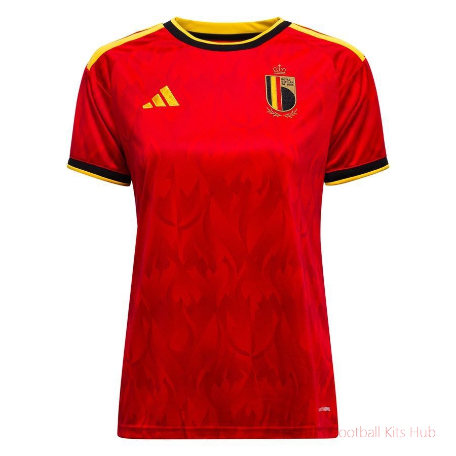 Belgium Home Shirt World Cup 2026 Women (Your Name)