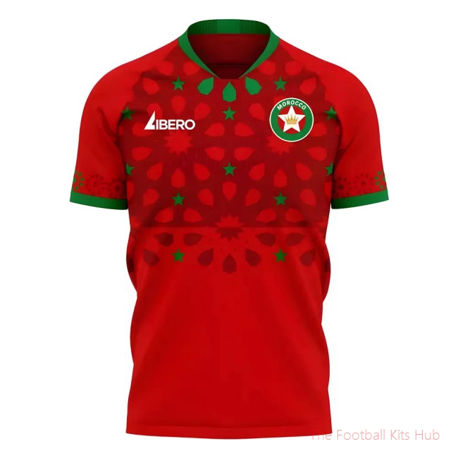 Morocco 2025/26 Away Football Kit (Libero) - Baby