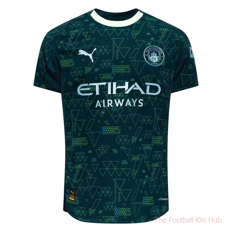 Manchester City X EAFC26 Fourth Shirt 2025/26 Authentic