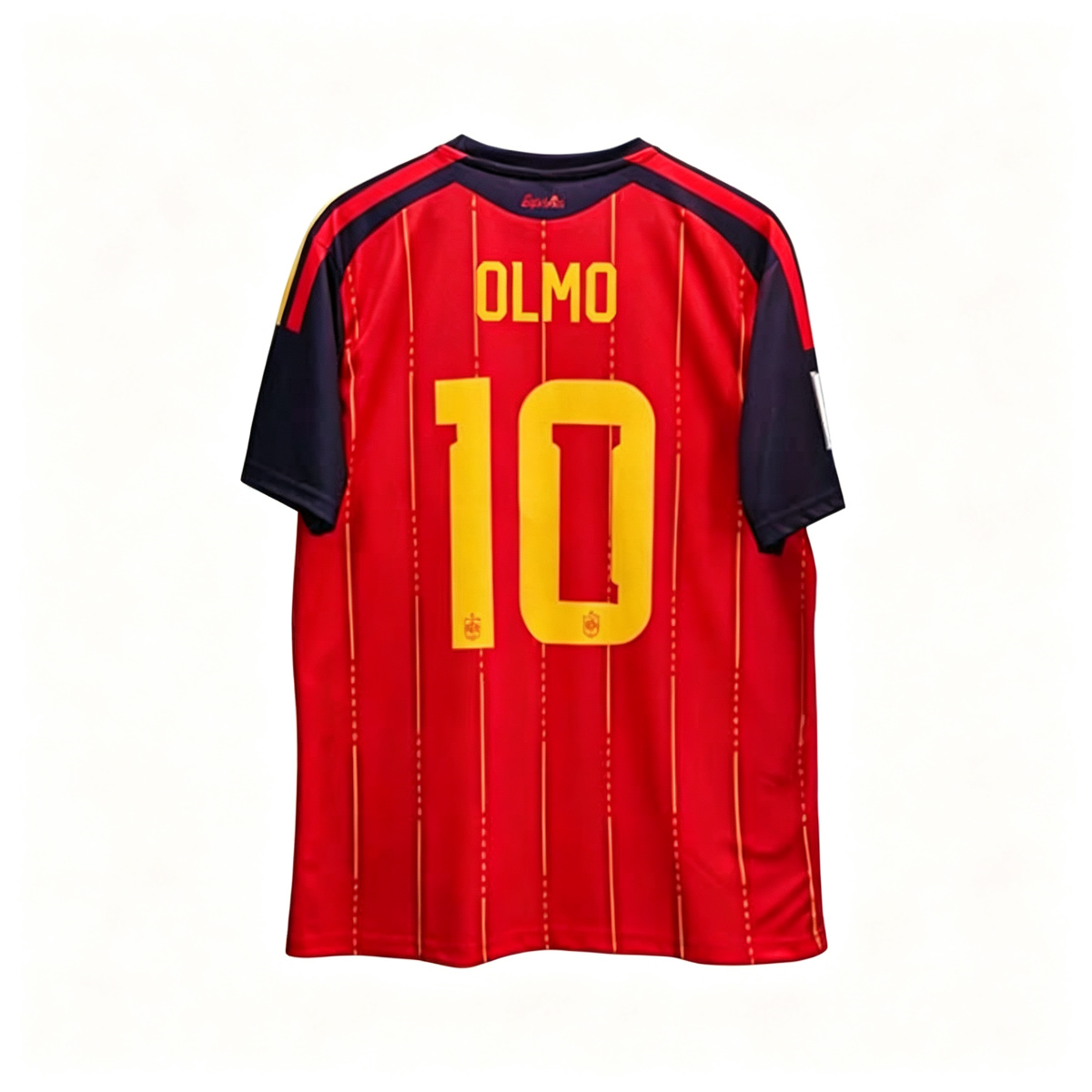 Spain Dani Olmo #10 Home Jersey 2026 World Cup Jersey