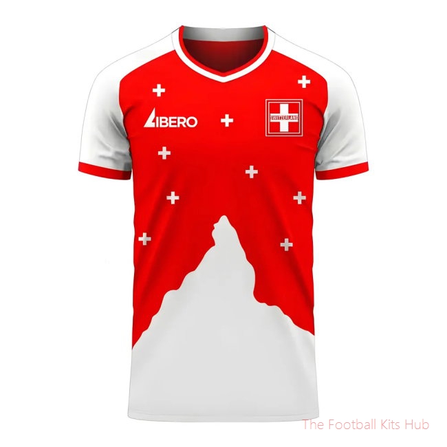 Switzerland 2025/26 Home Football Kit (Libero) - Baby