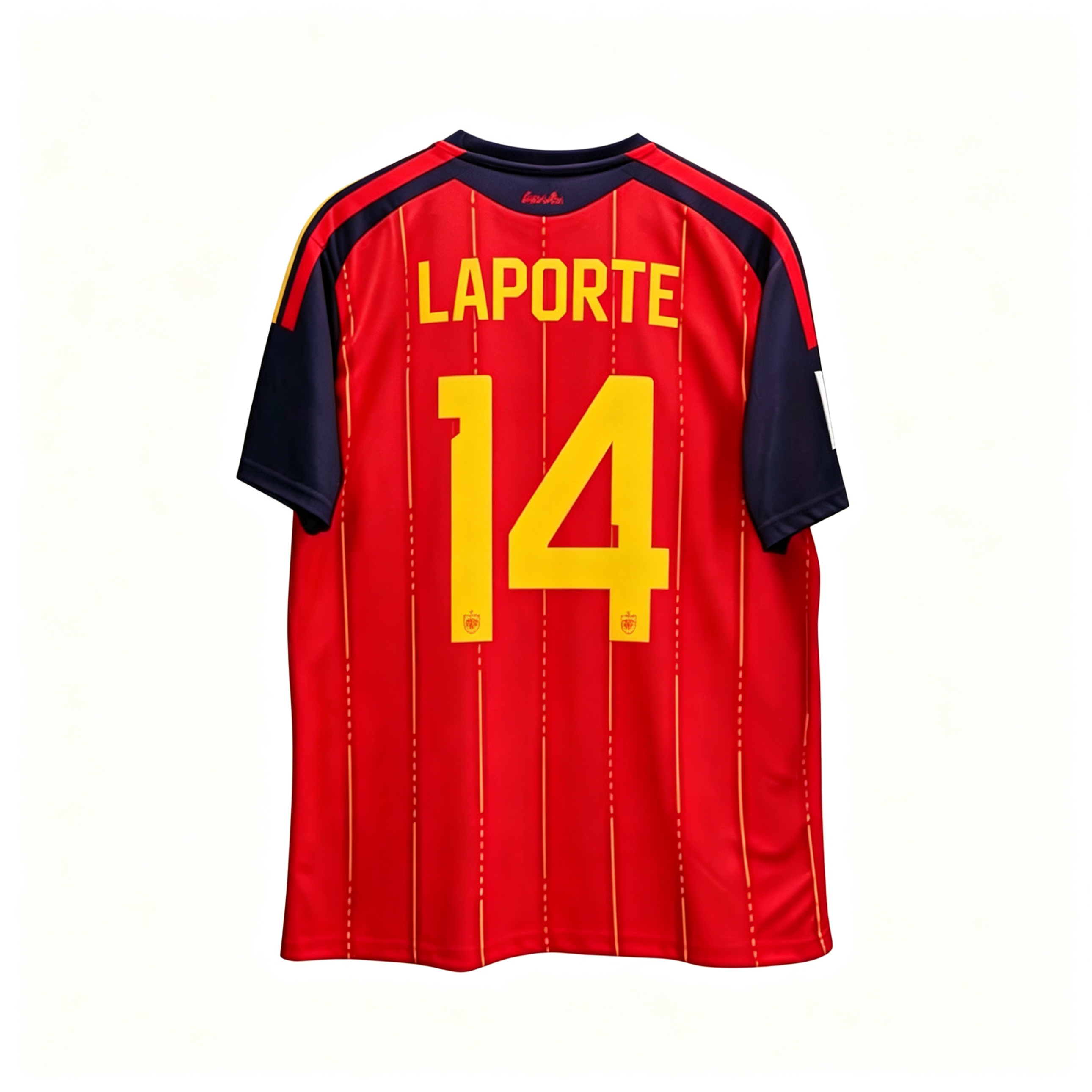 Spain Aymeric Laporte #14 Home Jersey 2026 World Cup Jersey