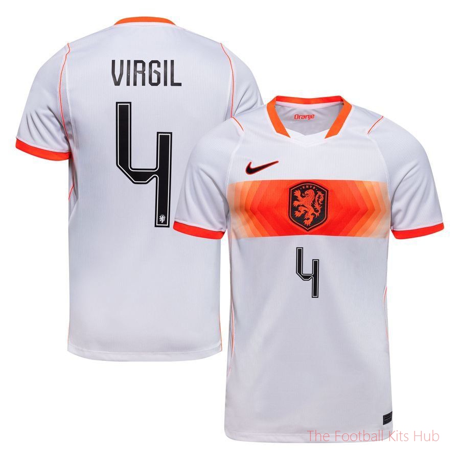 Holland Away Shirt World Cup 2026 VIRGIL 4