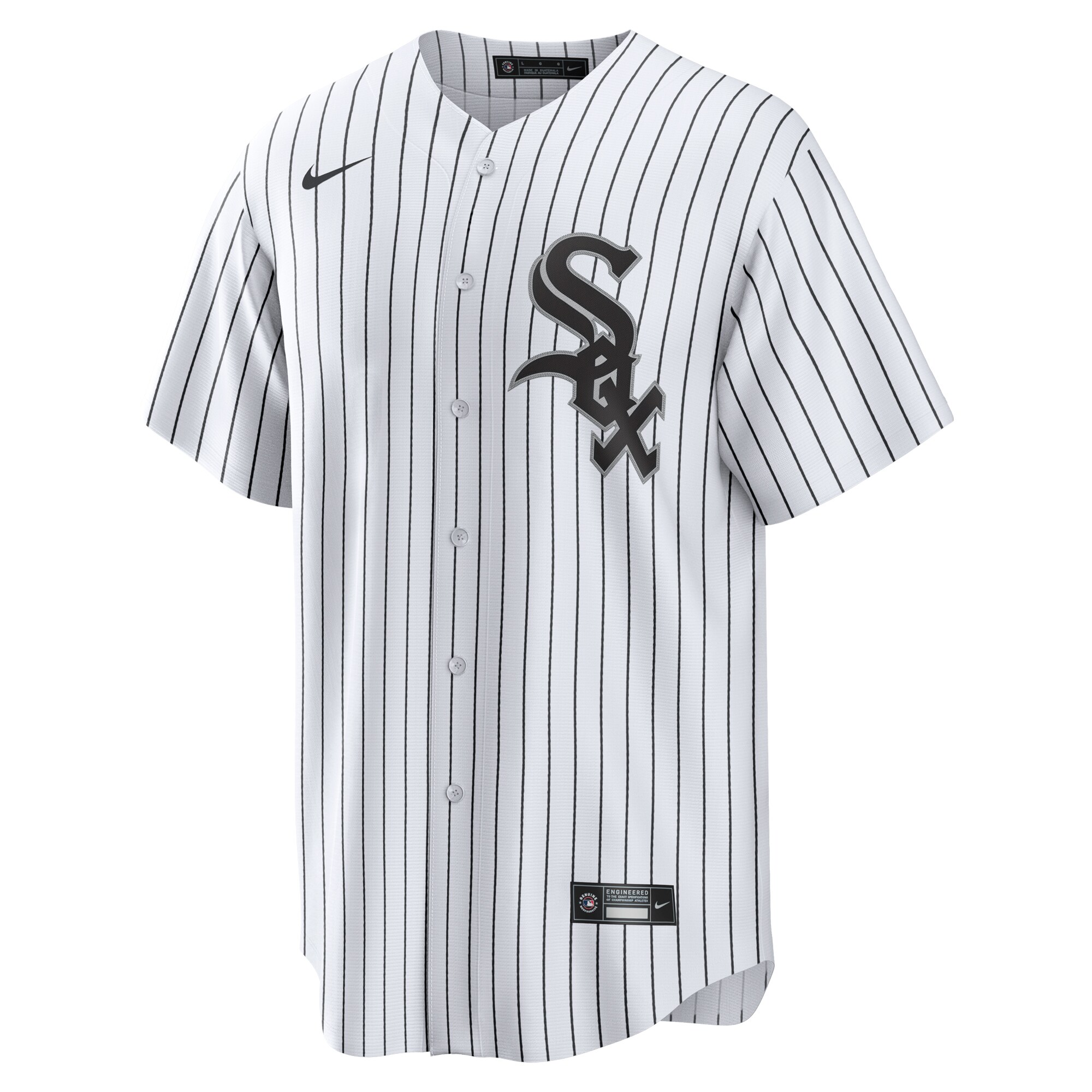 Andrew Benintendi Chicago White Sox Home Player Jersey - White/Black - angle 4