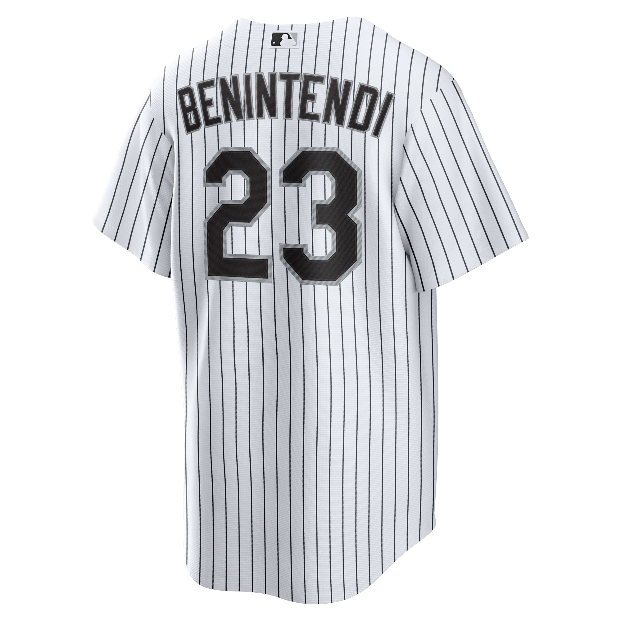 Andrew Benintendi Chicago White Sox Home Player Jersey - White/Black - angle 5