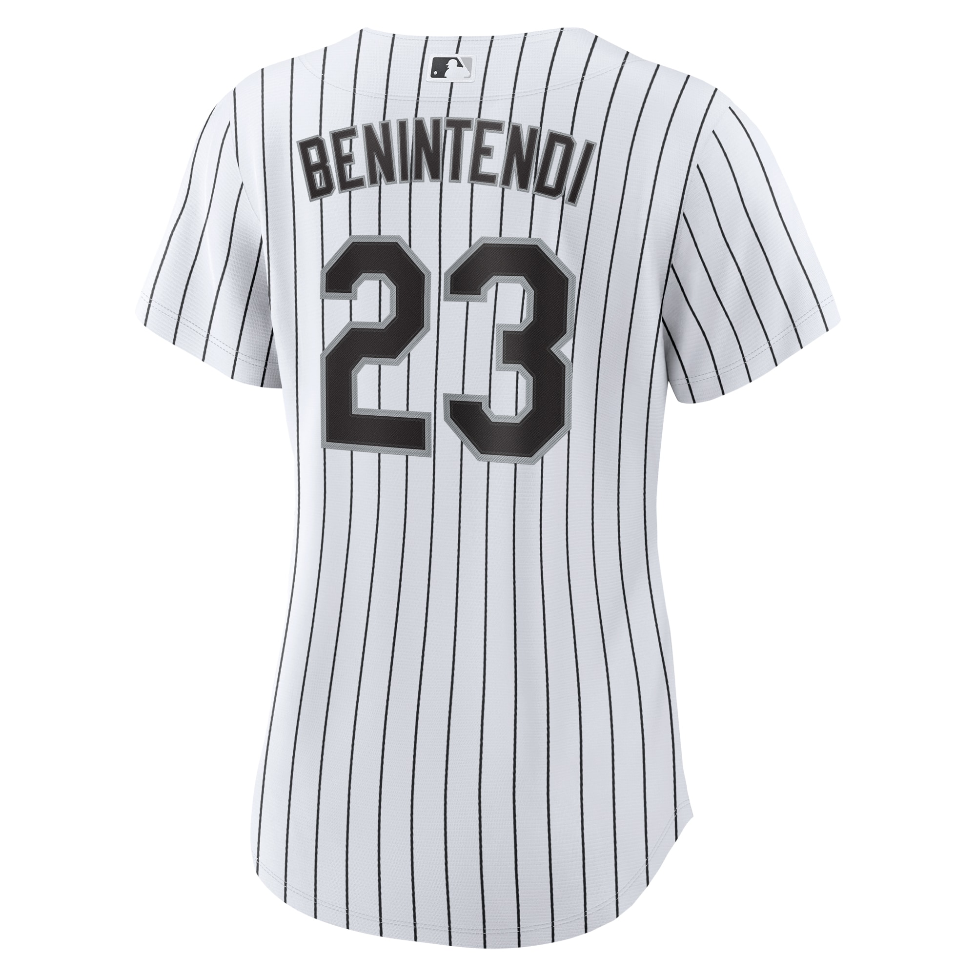 Andrew Benintendi Chicago White Sox Women's Home Player Jersey - White/Black - angle 5