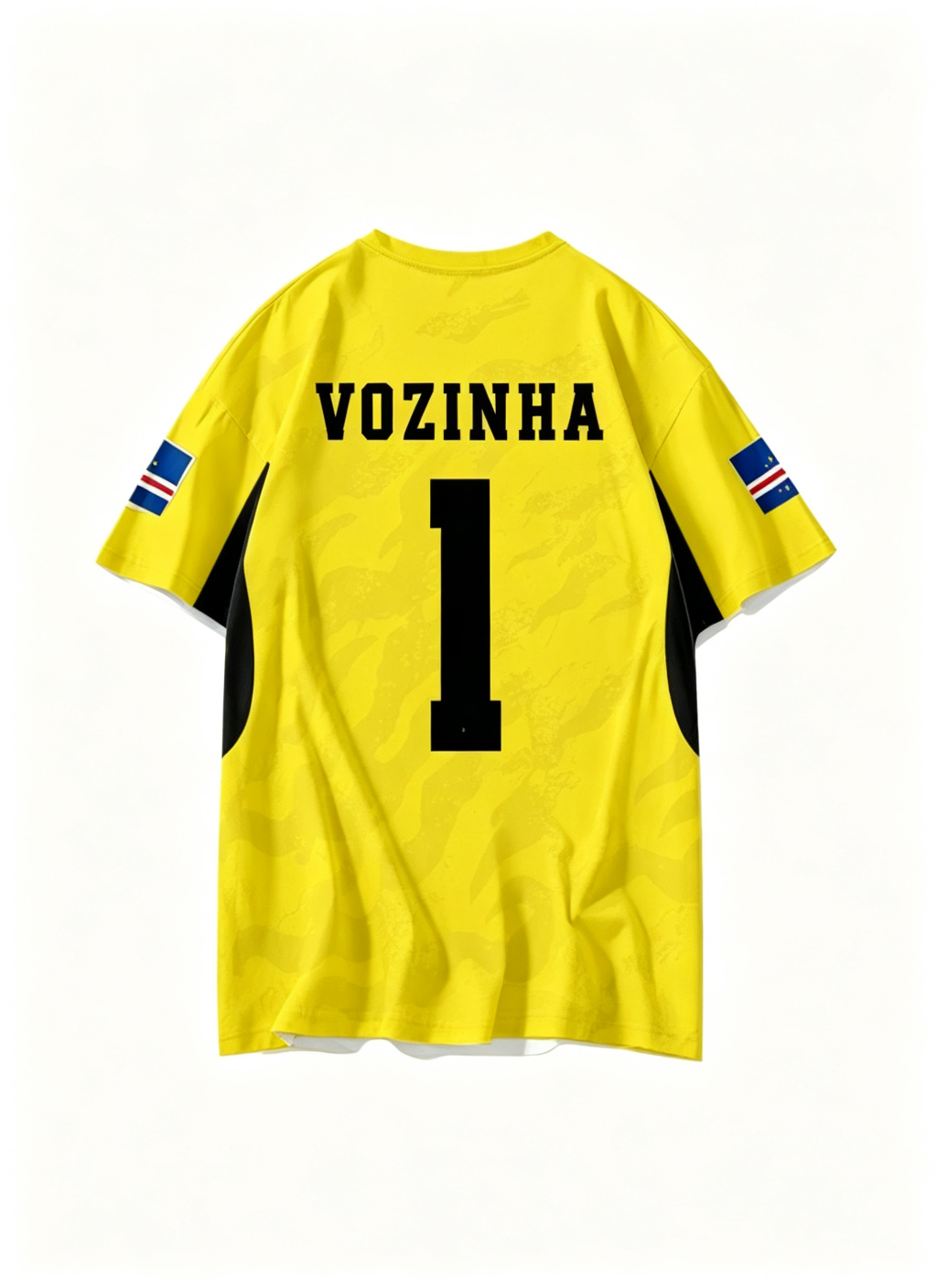 2026 World Cup Cape Verde Vozinha #1 Historic Home Jersey Jersey