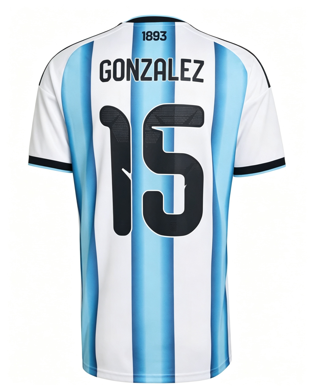 Argentina Nicolas Gonzalez #15 Assist Home Jersey 2026 World Cup Jersey