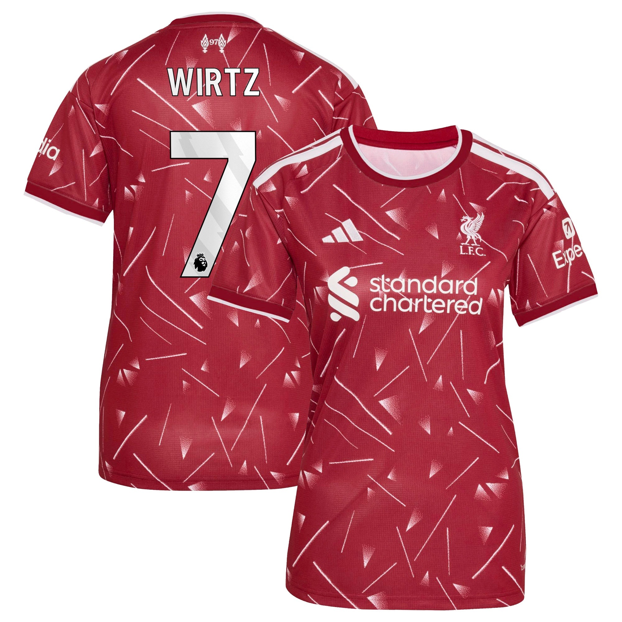 Florian Wirtz Liverpool Women's 2026/27 Home Replica Jersey - Red