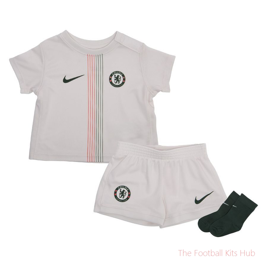 Chelsea Away Shirt 2025/26 Baby-Kit Kids