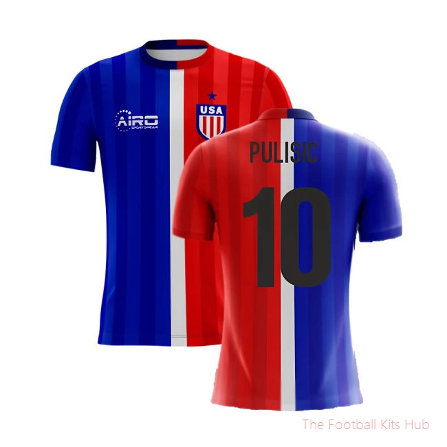 2025/26 USA Airo Away Shirt (Pulisic 10) - Kids