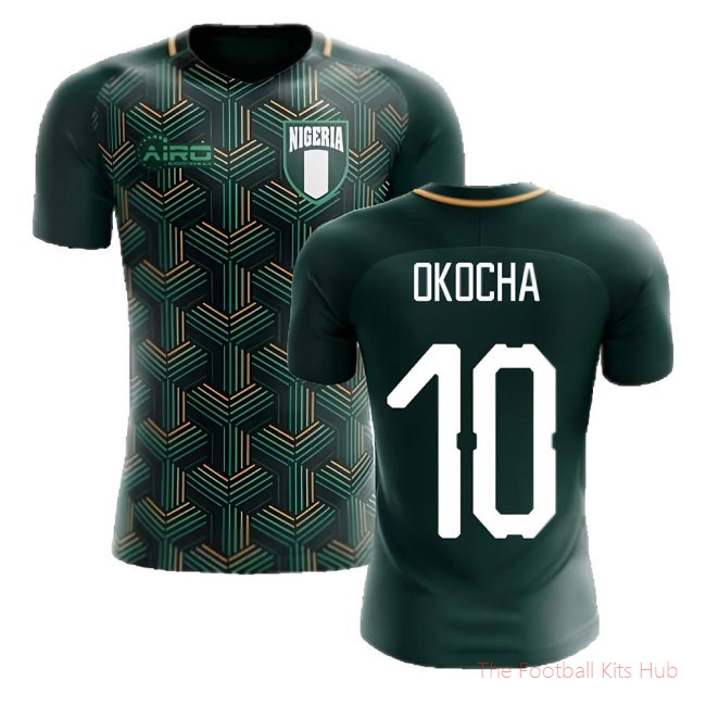 2025/26 Nigeria Third Football Shirt (Okocha 10)
