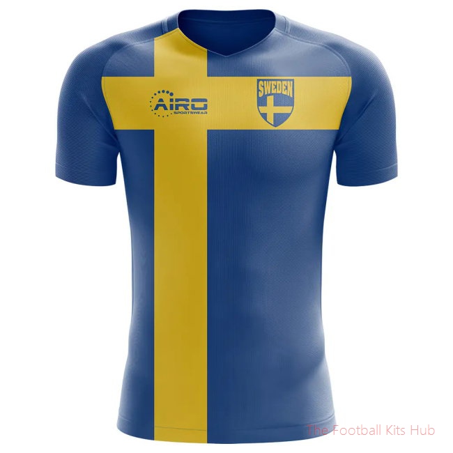 2025/26 Sweden Flag Football Shirt - Womens