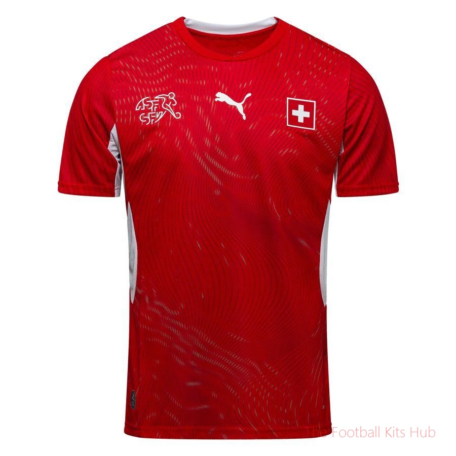 Switzerland Home Shirt World Cup 2026 (Your Name)