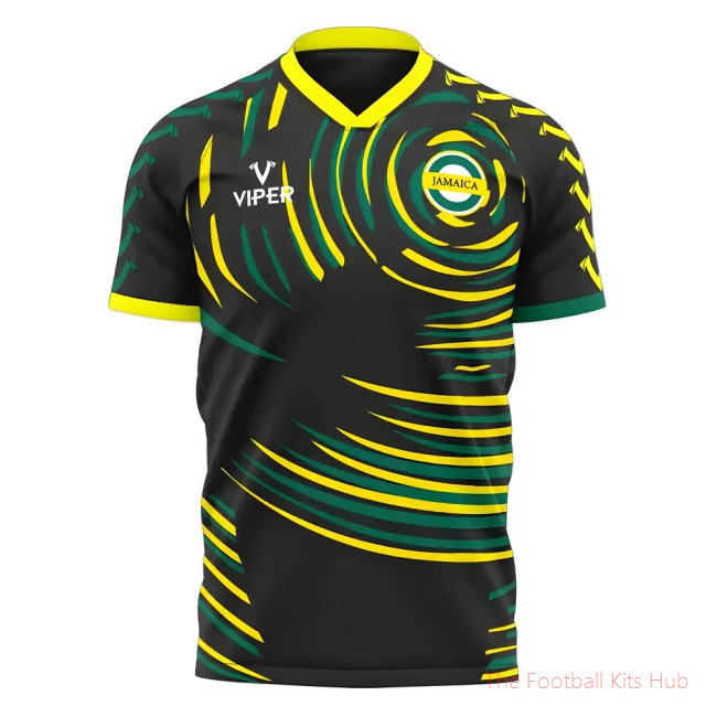 Jamaica 2025/26 Away Football Kit (Viper) - Baby