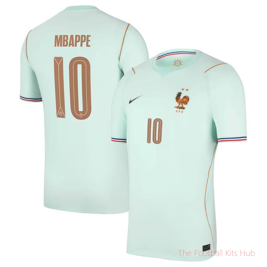 France Away Shirt World Cup 2026 MBAPPE 10