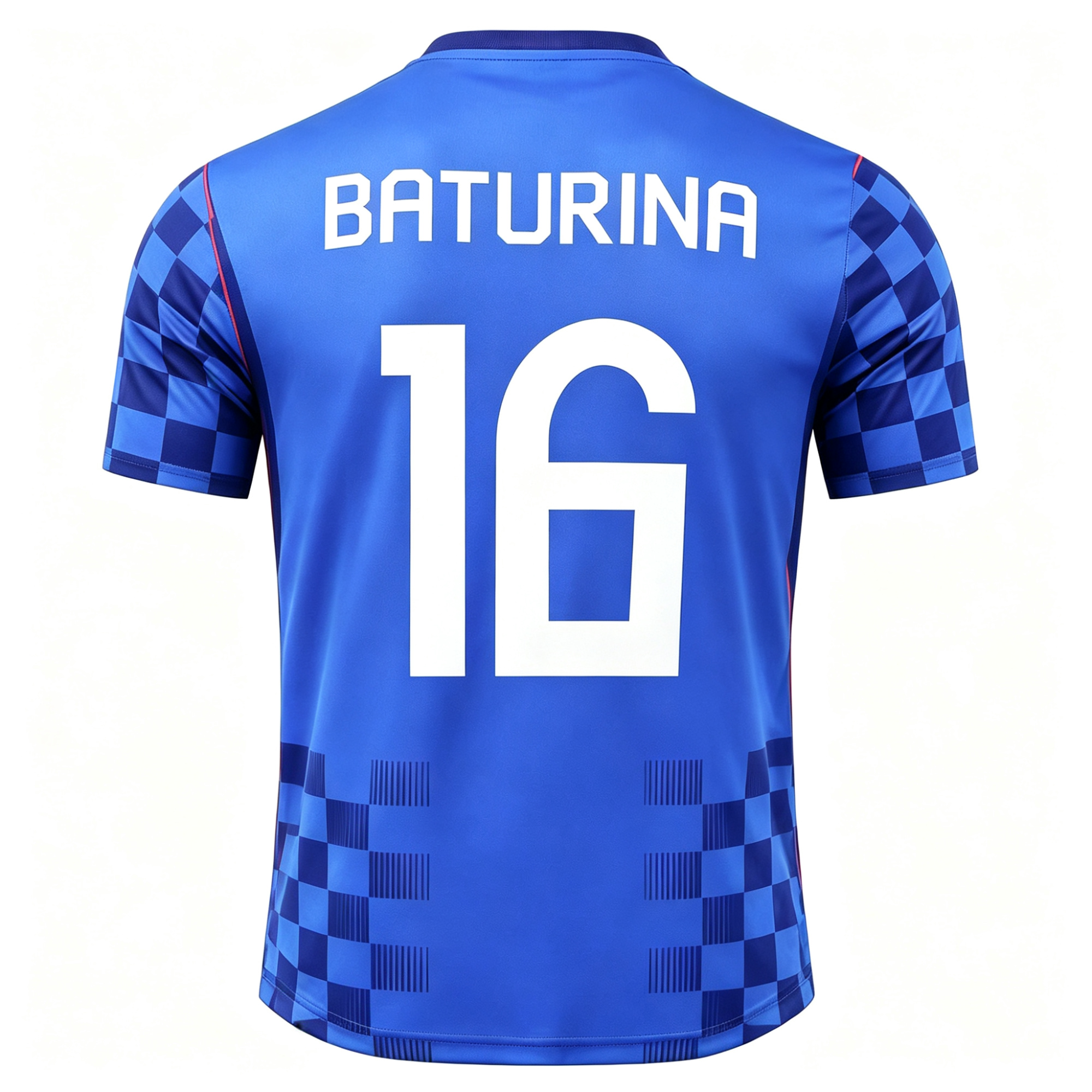 2026 World Cup Croatia Martin Baturina #16 Goal Away Jersey Jersey