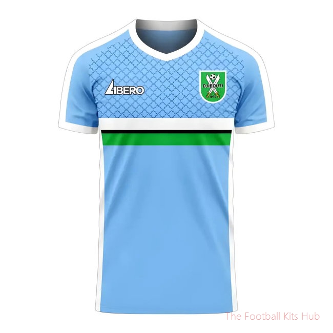 Djibouti 2025/26 Home Football Kit (Libero) - Baby