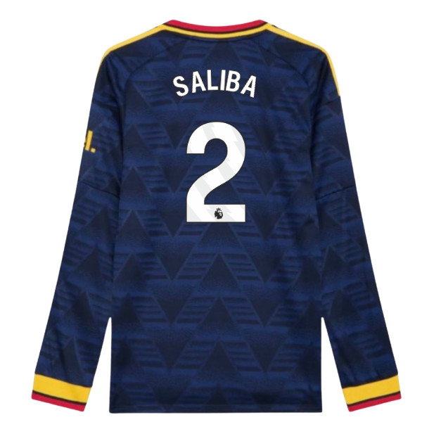 2026/27 Arsenal Long Sleeve Shirt Away (Saliba 2)