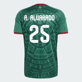 Mexico Roberto Alvarado #25 2026 World Cup Official Home Jersey | UniFootball Store Jersey