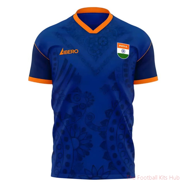 India 2025/26 Home Football Kit (Libero)
