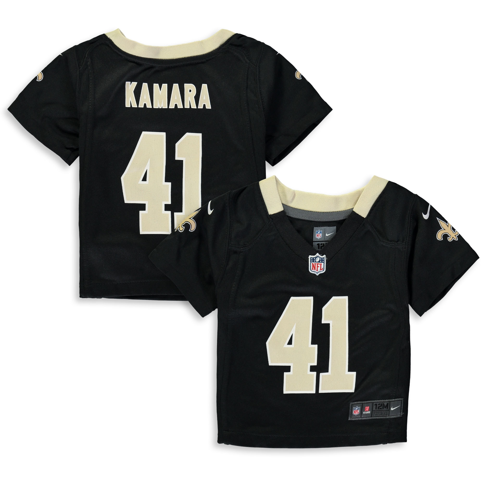 Alvin Kamara New Orleans Saints NFL Jersey - Black | FanWearStyle
