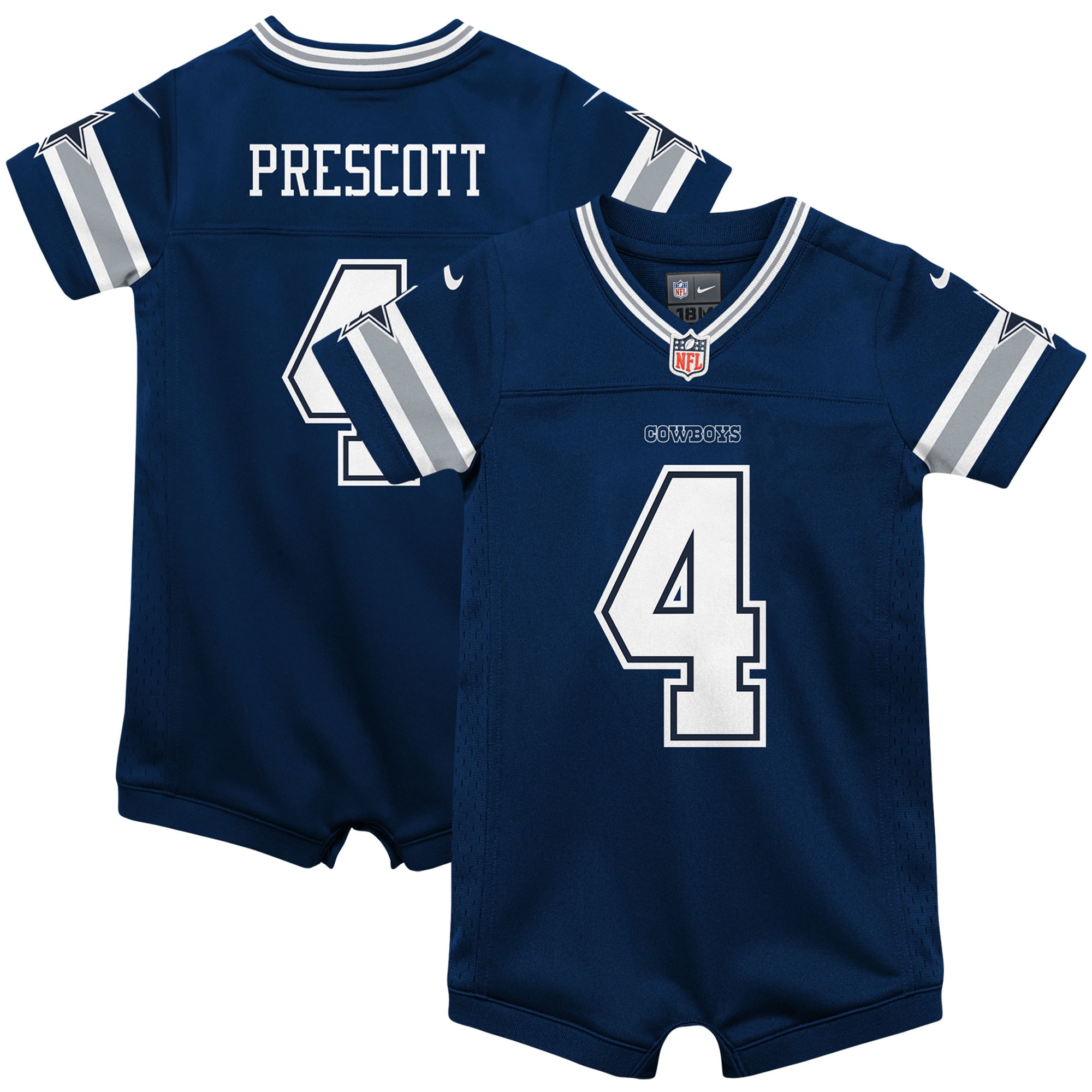 Dak Prescott #4 Dallas Cowboys NFL Jersey - Navy | FanWearStyle