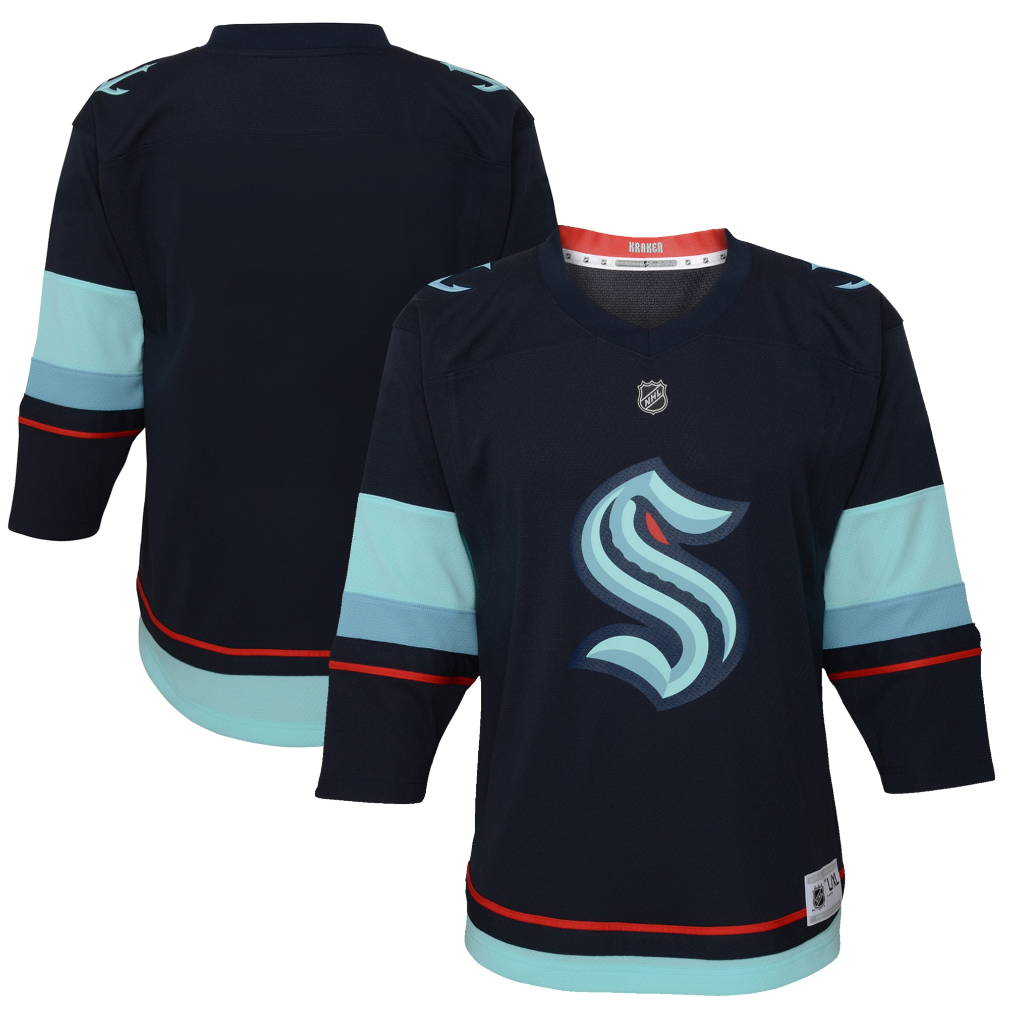 Seattle Kraken Home NHL Jersey - Navy | FanWearStyle