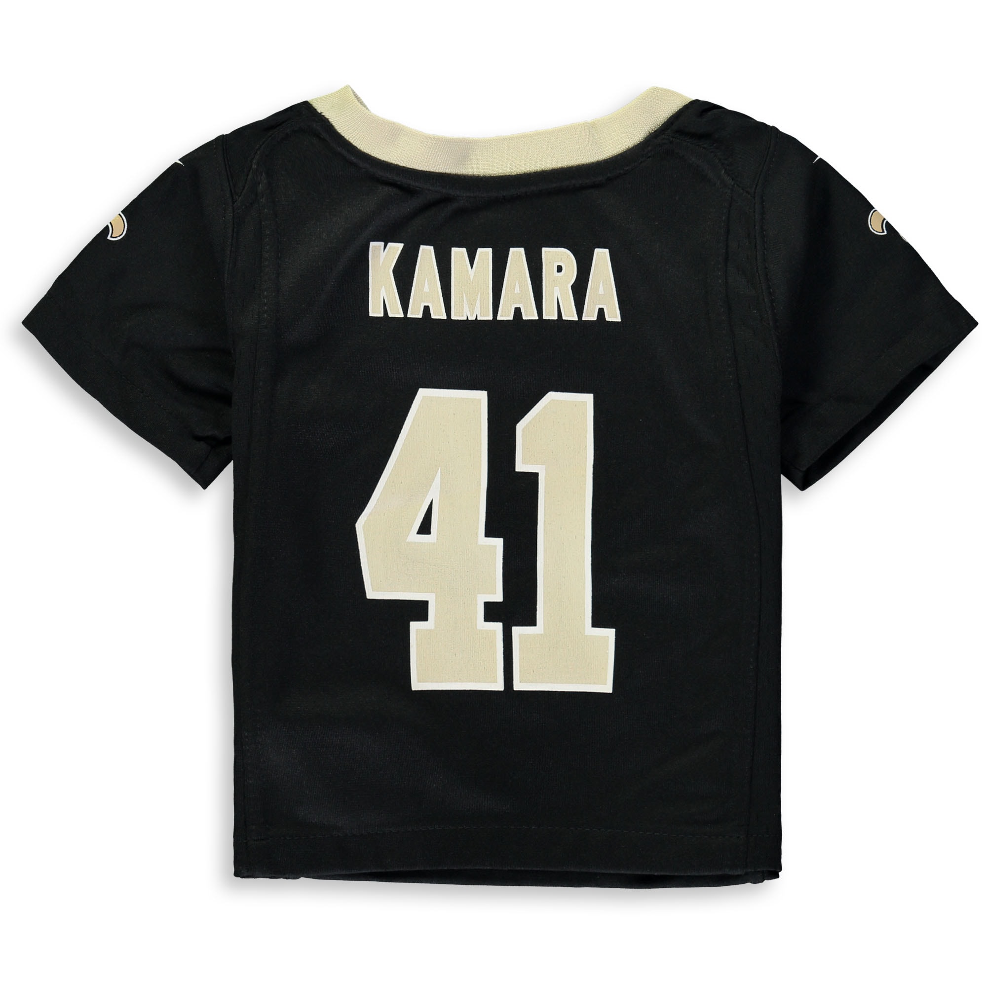 Alvin Kamara New Orleans Saints Infant Team Player Game Jersey - Black - angle 5