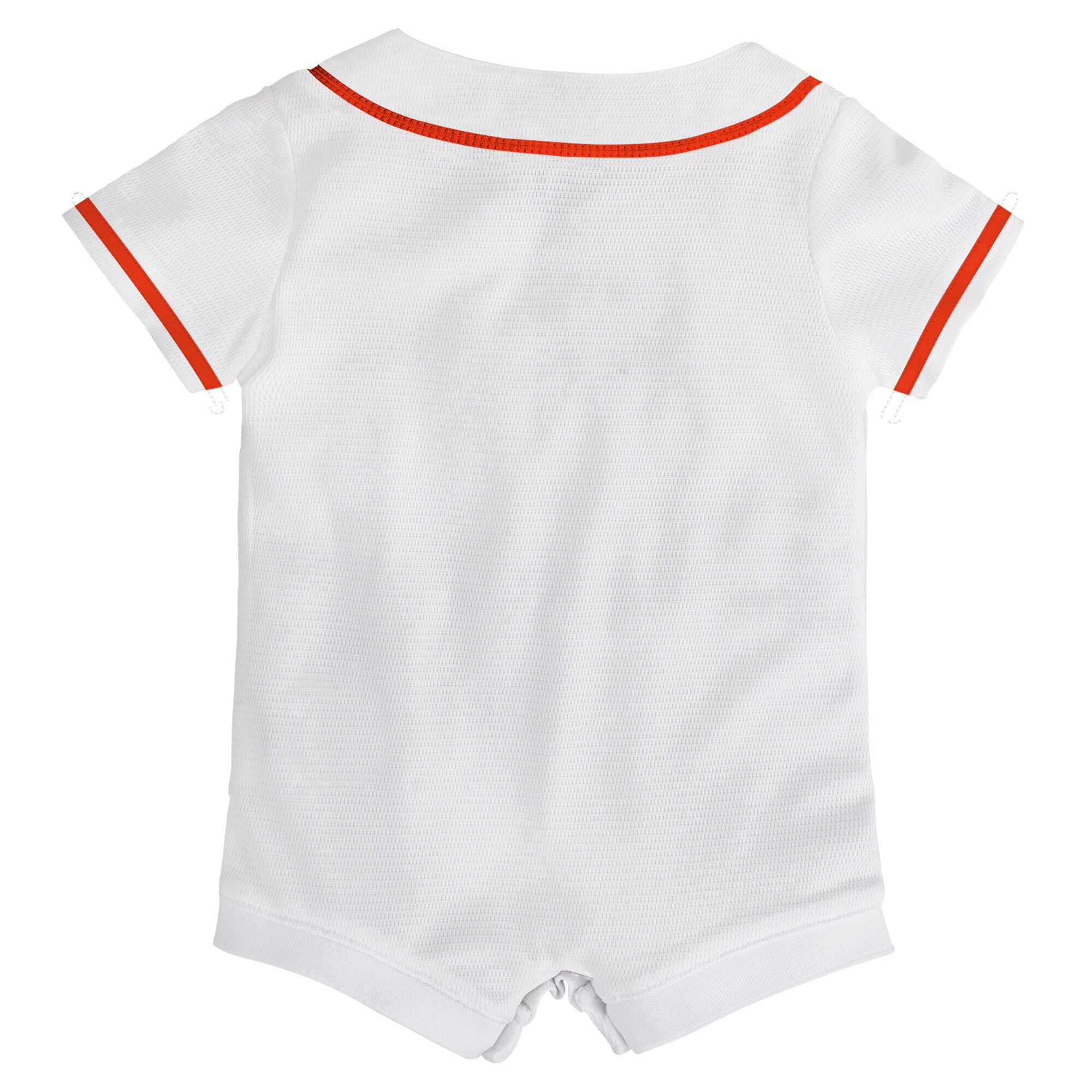 Houston Astros Infant Home Replica Romper Jersey - White - angle 5