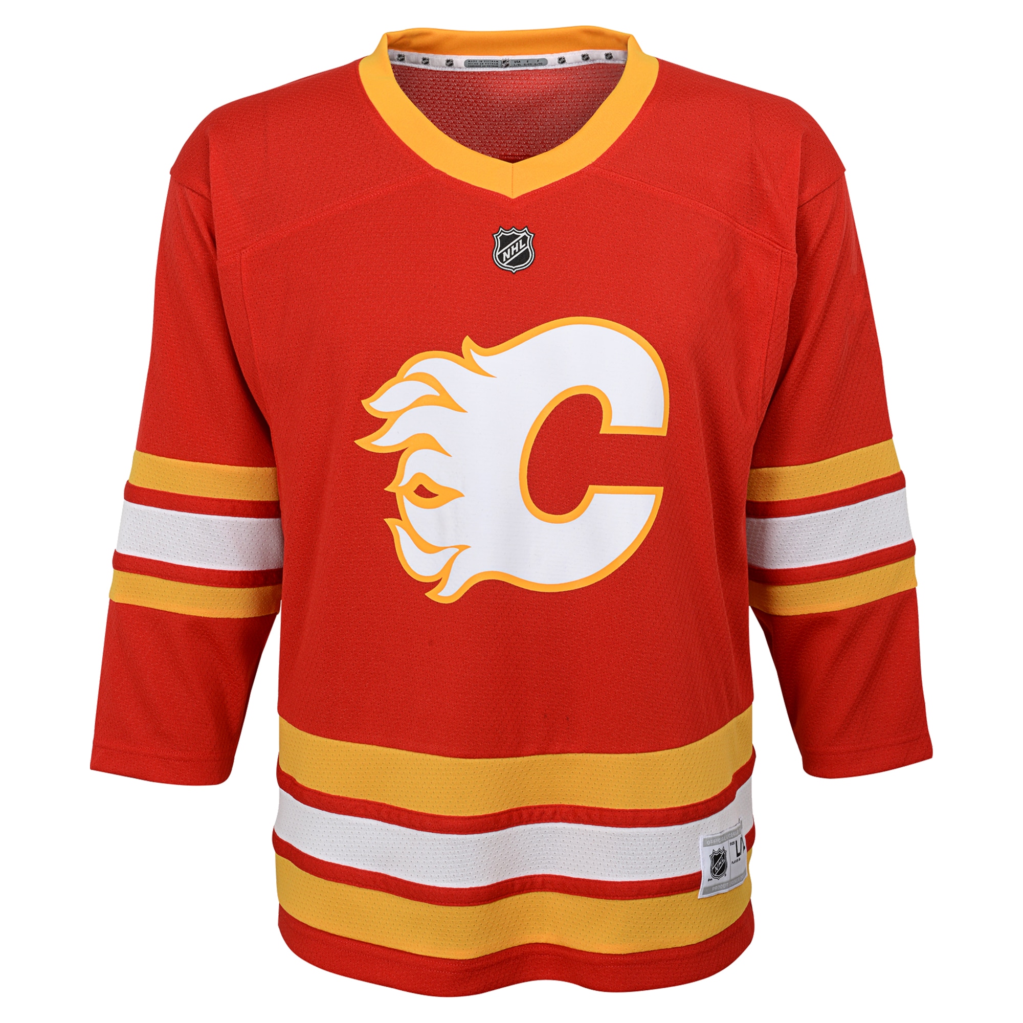 Calgary Flames Infant Replica Jersey - Red - angle 2
